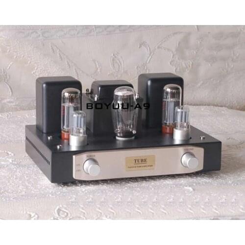 A9 * EL34 single-ended pure class A power amplifier, 5Z3P tube rectifier 6N9 amplification, frequency response: 20Hz--28KHz