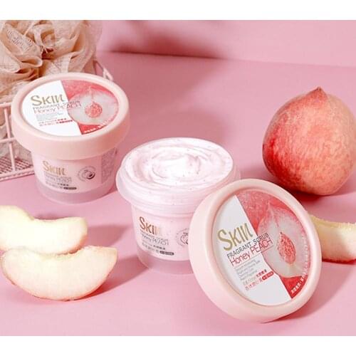 100ml Shea Butter Exfoliating Scrub Exfoliating Gel Whitening Body Avocado Scrub Cleansing Deep Brightening D7A0