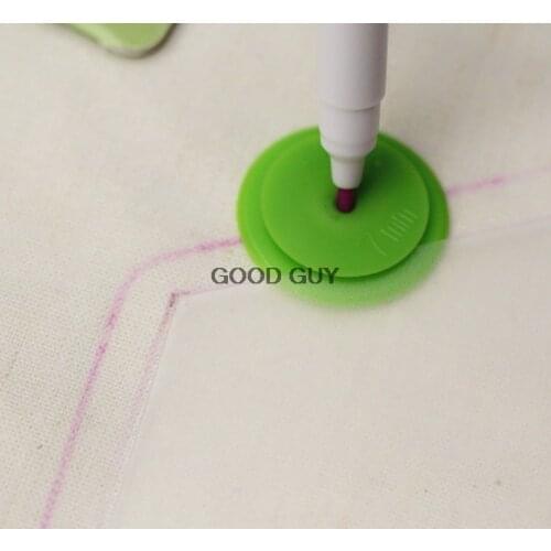 PATCHWORK SCANNING LINE WHEEL PROFESSIONAL TOOL SEAM PARTS CLOTH DIY PATCHWORK SCANNING LINE RING ROUND SEAM PARTS 10SET/LOT
