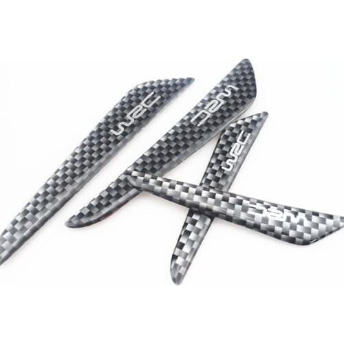4x carbon fiber door trim strip anti-scratch strip anti-collision strip for Suzuki SX4 SWIFT Alto Liane Grand Vitara Jimny