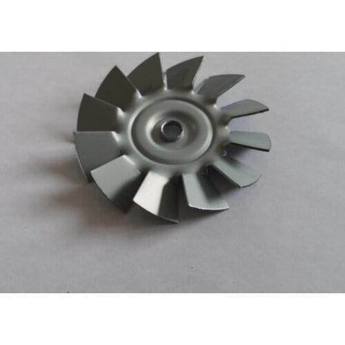 1200-1500W Indutrial Vacuum Cleaner Parts motor fan blade central 6mm diameter 62mm