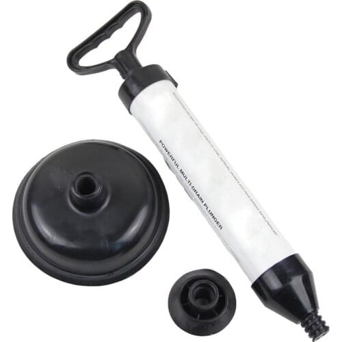 High Pressure Toilet Flusher Toilet Plunger Powerful Large Suction Cup Bathroom Drain Plunger Unblocker Vacuum Pipe Dredge Sewer
