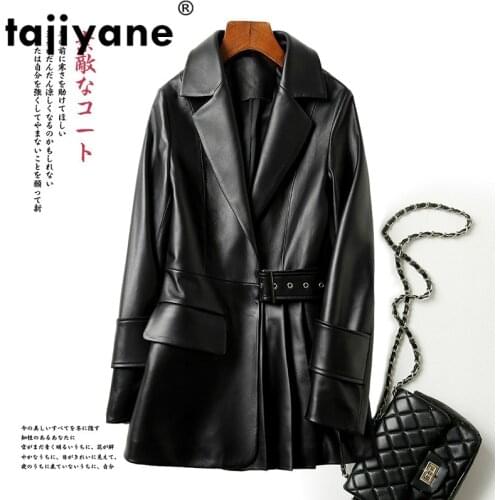 Tajiyane Coats and Jackets Women Clothes Real Genuine Leather Jacket Female Sheepskin Coat Womens Clothing 2020 D9535Q01 WPY511
