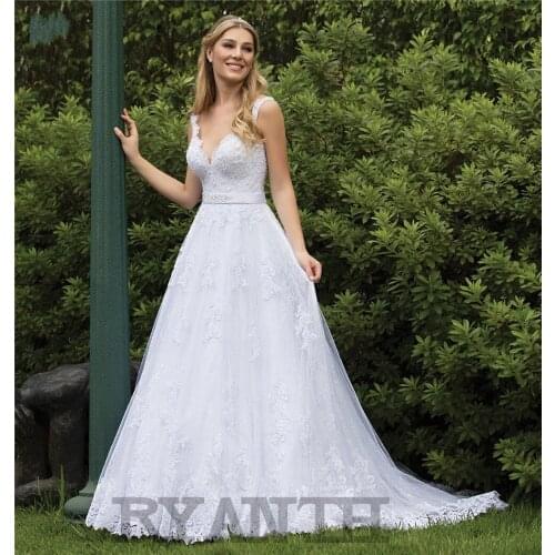 Wedding Dresses Long Sleeve 2021 Plus Size Wedding Gowns Vestidos de Novia Tulle Mariage FSM-130T