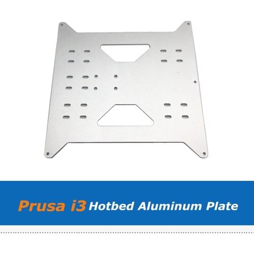 1pc Reprap Prusa i3 Y Carriage Aluminum Alloy Plate, 219*219mm Heatbed Z Axis Plate for Wanhao 3D Printer Part