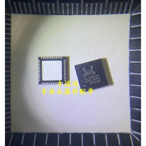 100% New&original ALC5645-CGT Marking:ALC5645 QFN48