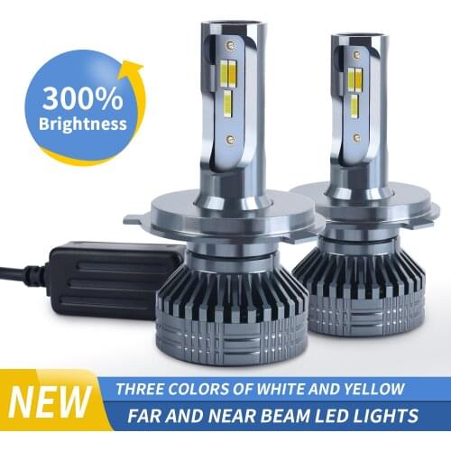 110W 20000LM CSP H4 LED Car Headlight Canbus 3000K 6000K H1 H3 H7 9005 9006 Fog light Bulbs Car Auto Headlamp White 12V 24V