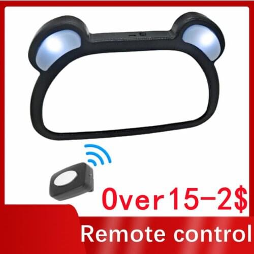 Car Safety View Back Seat Mirror Child Safety Seat View Back Mirror Baby Car Mirror 360 Degree Rotating Remote Control Mirrors