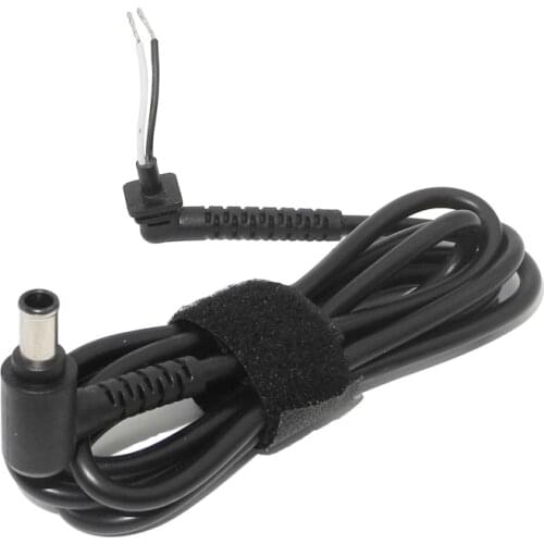DC 6.0 x 4.4 6.0*4.4mm Power Supply Plug Connector With 1.5meter Cord / Cable For Sony Laptop Adapter
