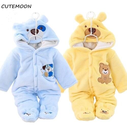 Baby Autumn Winter Long Sleeves Rompers Cotton Baby Clothes Outfits Infantil Costume Wear Newborn Unisex Jumpsuits