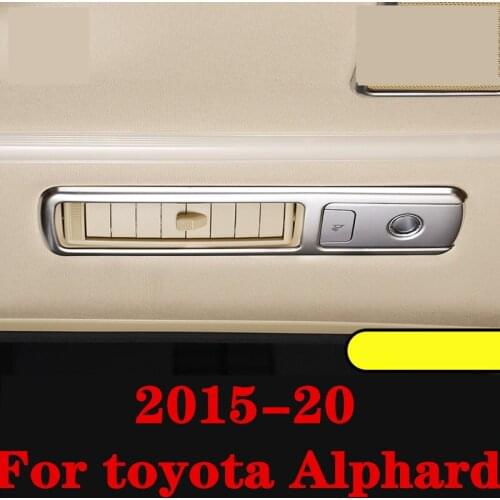 For toyota Alphard 2015-20 Air conditioning Roof air outlet decorative frame cover interior modification panel outlet patch