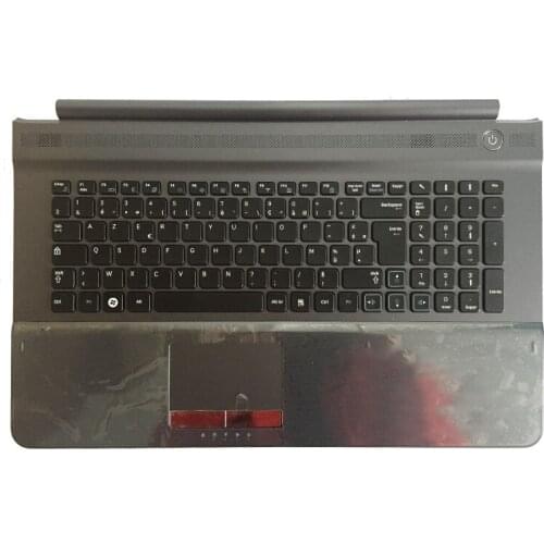 New FR Keyboard for SAMSUNG NPRC710 NPRC711 NPRC720 French laptop keyboard with C shell BA75-028388