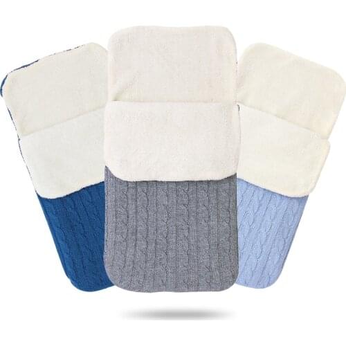 New Arrival Baby Thicken Knit Swaddling Sleeping Bag 36*72cm