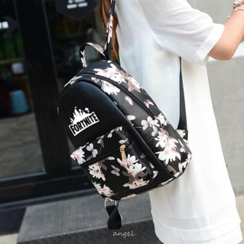 Fortnite birthday Backpack Cartoon Printed School Bags for Teenager Girls Shoulder Bag Mochila Feminina Sac Bags for Women Gift