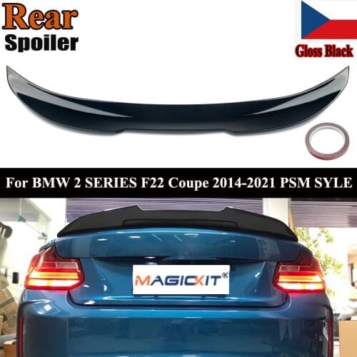 MagicKit PSM Style Trunk Spoiler Wing For BMW F22 M235i M240i 220i 228i F87 M2 Duck Bill