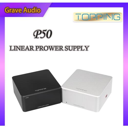 TOPPING P50 Low Noise Linear Power Supply for Topping D50 D50s DX3 Pro D30 portable headphone amp