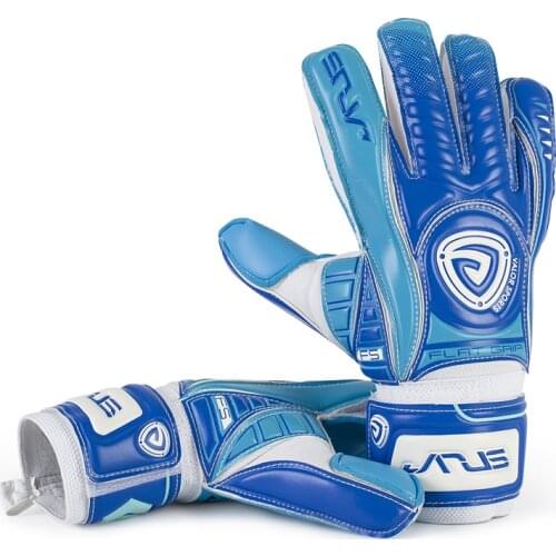 Adult and Children Goalkeeper Gloves With Finger Spine Protection Thickened 4mm Latex Football Goalie Gloves Goal keeper Glove