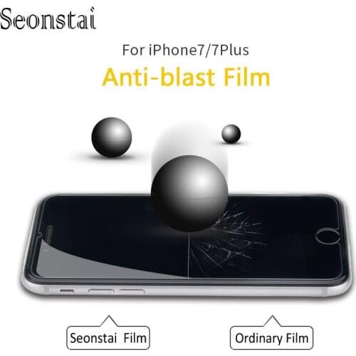 10pcs/lot SE 9H Tempered Glass For iphone7 7Plus Screen Protector Frosted Glass Oleophobic Coating 3D Protective for iphone 6 6s