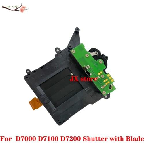 90-95% New For Nikon D7000 D7100 D7200 Shutter Unit with Curtain Blade Motor Assembly Component Part Camera Repair Spare Part