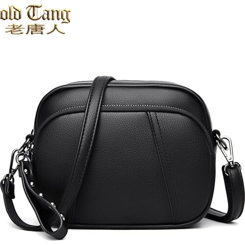 OLD TANG Solid Color PU Leather Shoulder Crossbody Bags For Women 2020 Messenger Bag High Quality Female Fashion Casual Handbags