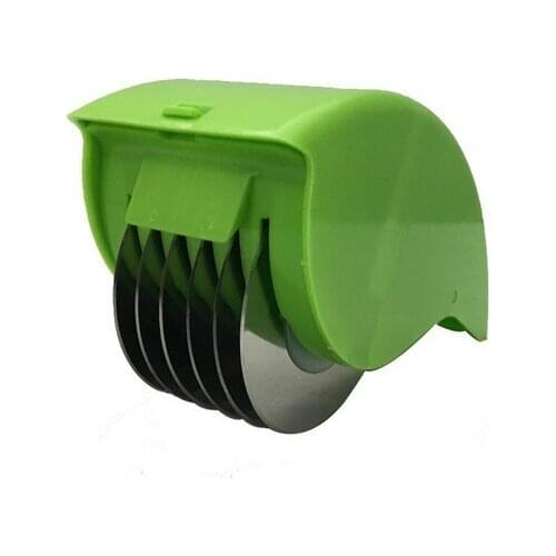 1PC Rolling Roll rollers Mincer Herbal Manual Scallion Cutter Slicers Stainless Steel Blade Kitchen Vegetable Chopper LB 511