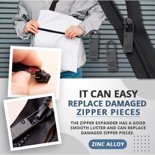 5/8pcs Repair Pull Tabs Practical Detachable Premium Zipper Pull Zipper Fixer for Clothing Bag EL