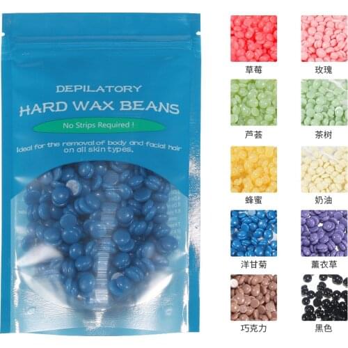 50g/Pack Wax beans Depilatory Hot Film Wax Pellet Removing Bikini Face Hair Legs Arm Hair Removal Bean Unisex