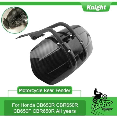 For Honda CB650R CBR650R CBR650F CB650F CB CBR 650F/R CB400X CB400F motorcycle accessories carbon fiber printing rear fender