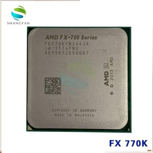 AMD FX-Series FX-770K FX 770K FX 770 K 3.5 GHz Quad-Core 65W CPU Processor FD770KYBI44JA Socket FM2