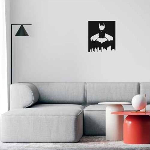 BATMAN 01 Wall Decor 30x26 Cm Dark Hero gift Custom Design