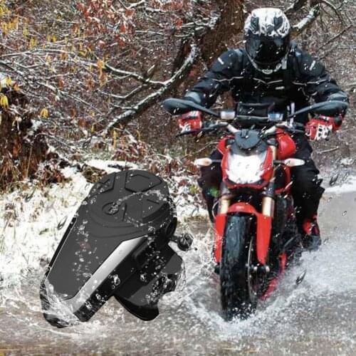 Bluetooth Motorcycle Helmet Earphone FM Redio 1000m Intercom Waterproof BT-S3 Motorbike Intercom Motorcycle Accessories