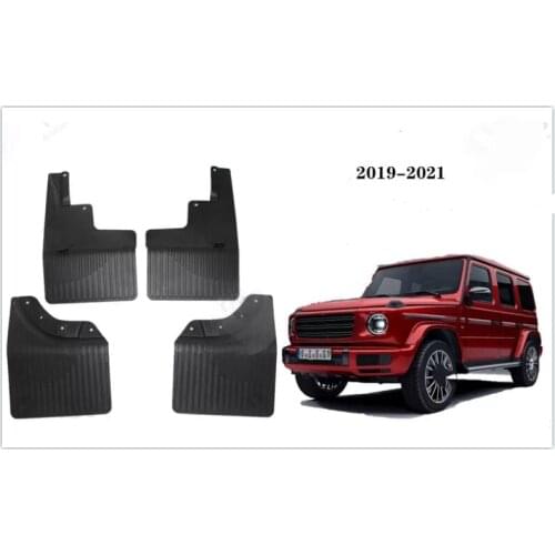 Splash Guards Mud Flap For 2019 2020 Mercedes Benz G Class W463 W461 Front Rear 4pcs Car Mud Flaps Mudguards Car Fender Flares