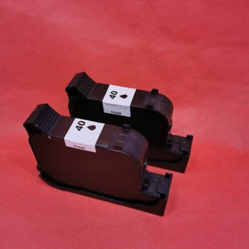 YOTAT 2pcs Black 51640A Ink Cartridges Compatible For HP40 40 Designjet 488CA 650c 1200C 230 250c 330 350c 430 Printer Inkjet