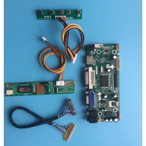 For B141PW01 V2/V4 1400X900 14.1" controller board LCD DIY VGA LVDS LED HDMI kit 30pin panel M.NT68676