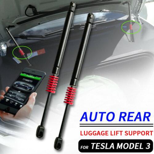For Tesla Model 3 Automatic Trunk Lift Support Pneumatic Rear Trunk Struts Kit Car-Styling Repair Replacement Parts Accessories