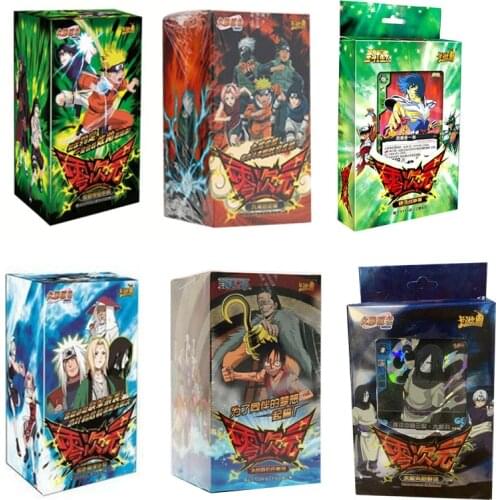 Narutoes Cards Dimension Zero Luffy Saint Seiya Games Children Anime Peripheral Collection Kids Gift Playing Card Toy