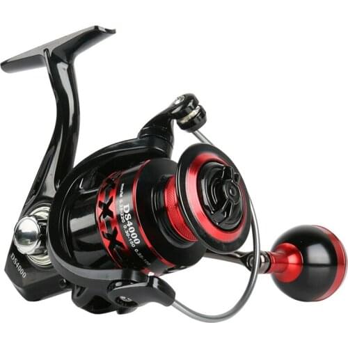 DEUKIO DS4000 Fishing Reel Spinning Metal Handle Saltwater Reel for Fishing
