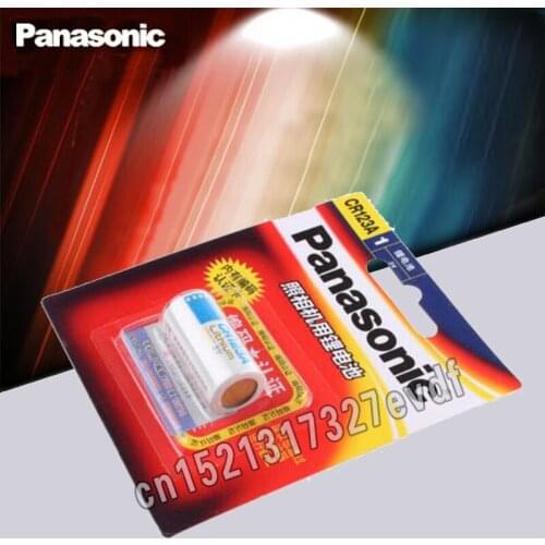 1pcs New Original Panasonic CR123A CR17345 3V Lithium Battery Camera Non-rechargeable Batteries