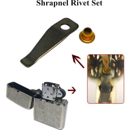 Stainless Steel Shrapnel Rivet Inner Parts Dedicated For ZP Kerosene Petrol Lighter Universal Repair DIY Replacement Accessories