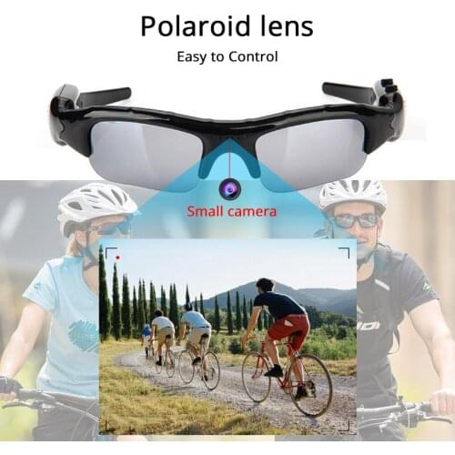 Mini Sun Glasses Eyewear Digital Video Recorder Glasses Camera Mini Camcorder Video Sunglasses DVR Outdoor Sports Digital Camera