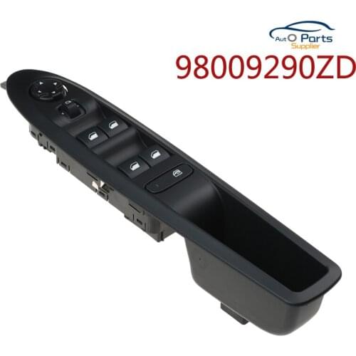 New 98009290ZD Front Left Electric Power Window Regulator Master Switch Mirror Control Button For Citroen C4L C4 2013-1206