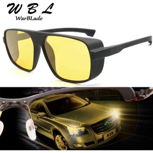 WarBLade Night Vision Glasses For Headlight Polarized Driving Sunglasses Yellow Lens UV400 Protection Night Eyewear 2019 Hot