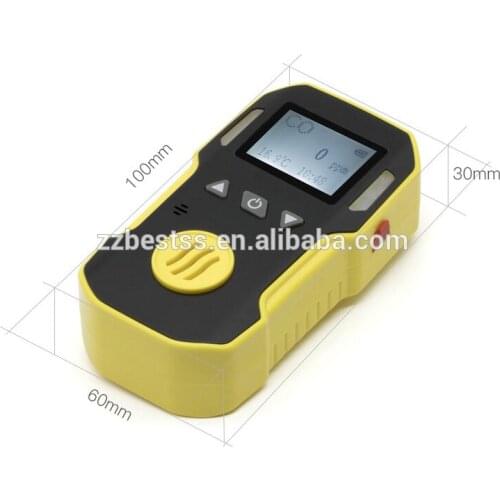 Portable Gas Detector O2, CO, CO2, H2, NO2, NH3, NO,CL2, O3Gas Meter