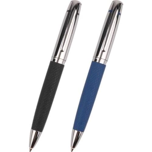 Luxury Ballpoint Pen Business Signature Business Office Supplies Student Stationery Leather Writing Gift
