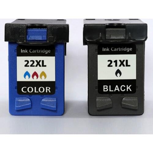 Xiangyu Refilled Ink Cartridge Replacement 21 22XL for hp 21 22 cartridge for hp21 Deskjet 3915 3920 D1320 F2100 F2280 F4180