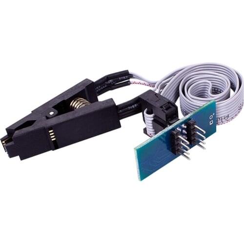 SOIC8 SOP8 DIP8 Format Flash Chip IC Test Clips Socket Adpter BIOS 24 25 93 USB Programmer Programable TL866CS TL866A