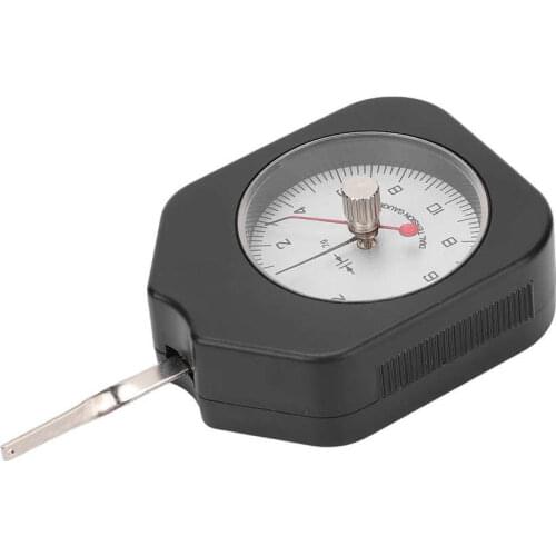SZG-10-2 Dial Tension Gauge Gram Force Meter Double Pointer for Measuring Continued Electrical Contact Pressure