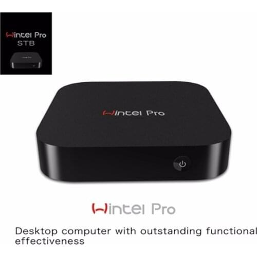 10pcs [Genuine] Wintel CX-W8 Pro Mini PC Box Windows10 Home OS 2GB/32GB BT4.0 RJ45 100M LAN W8 Pro TV Box