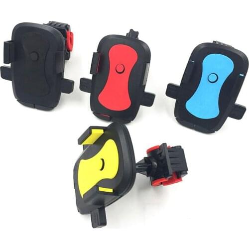 Bicycle Motorcycle Phone Holder for 4.8-9.5cm Wide Mobile Phone Stand Bike Motorcycle Cellphone Holder for iPhone Samsung Huawei
