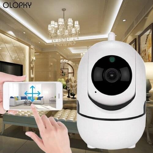 Home Security Night Vision IP Camera WiFi Wireless HD 1080P Cloud Baby Monitor Auto-track Home Security Surveillance Network Cam